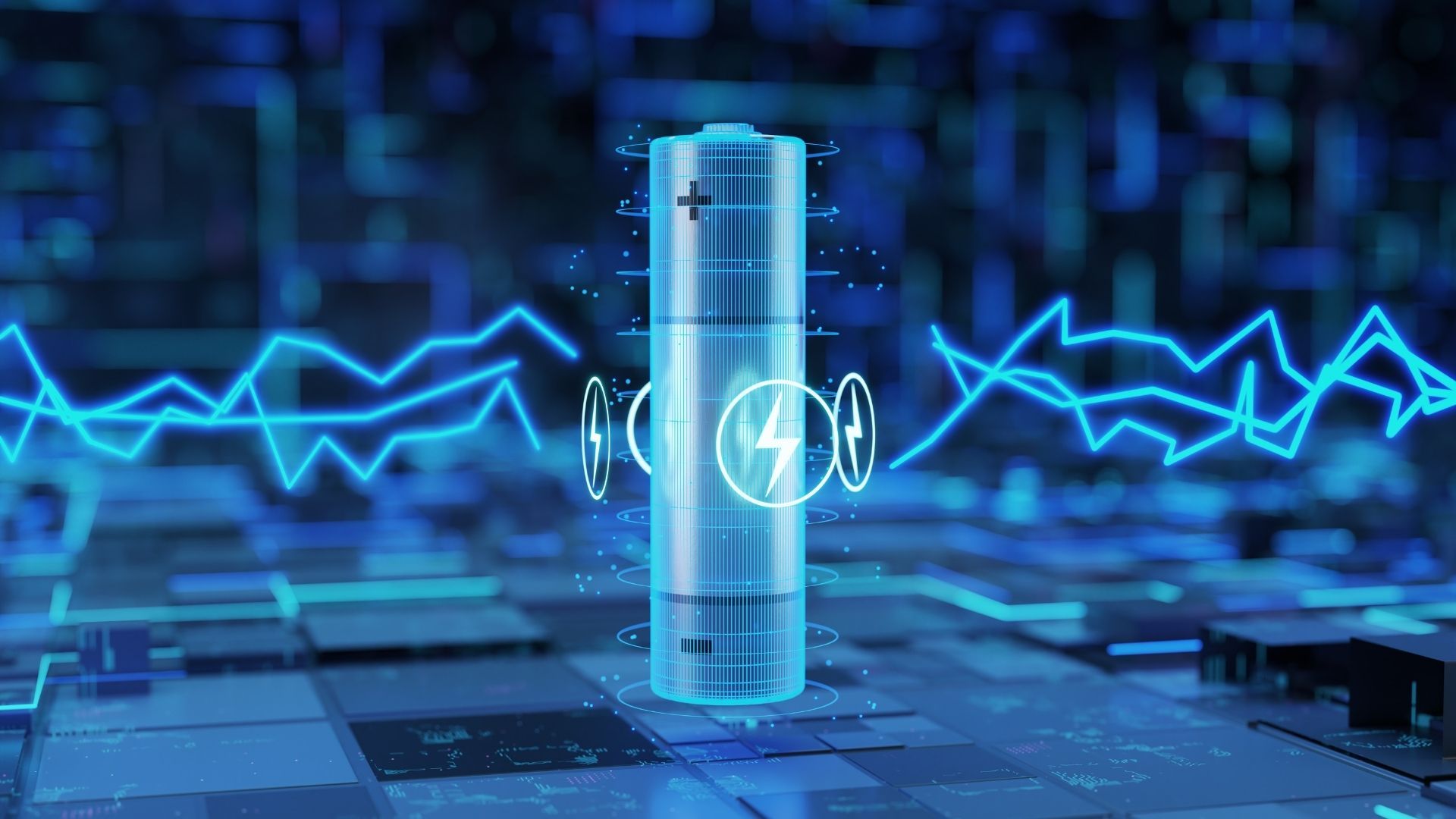 high voltage blue battery